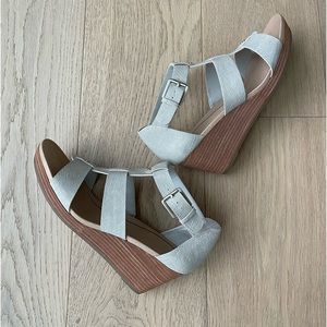 Dr. Scholl's Shoes Barton Wedge Sandal Sz 9.5M